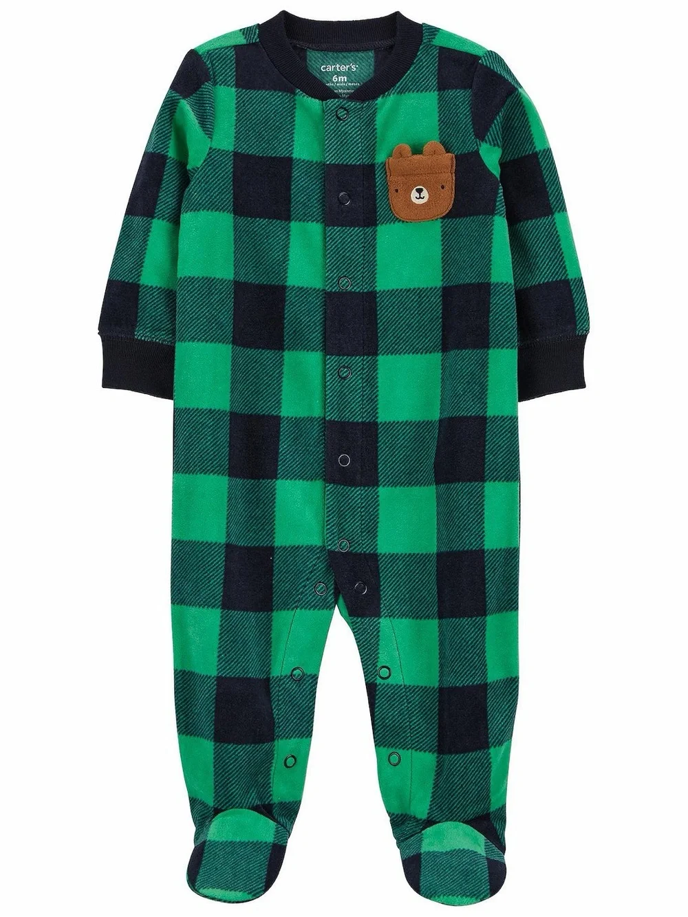 Baby Boy Carter's Bear Fleece Sleep & Play